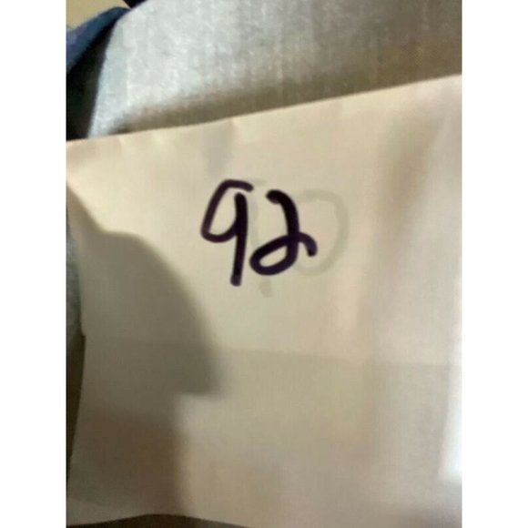 Victoria´s Secret Pink Sweater Womens Medium Blue Logo Long Sleeve‎ Zip Ladies - Picture 9 of 9